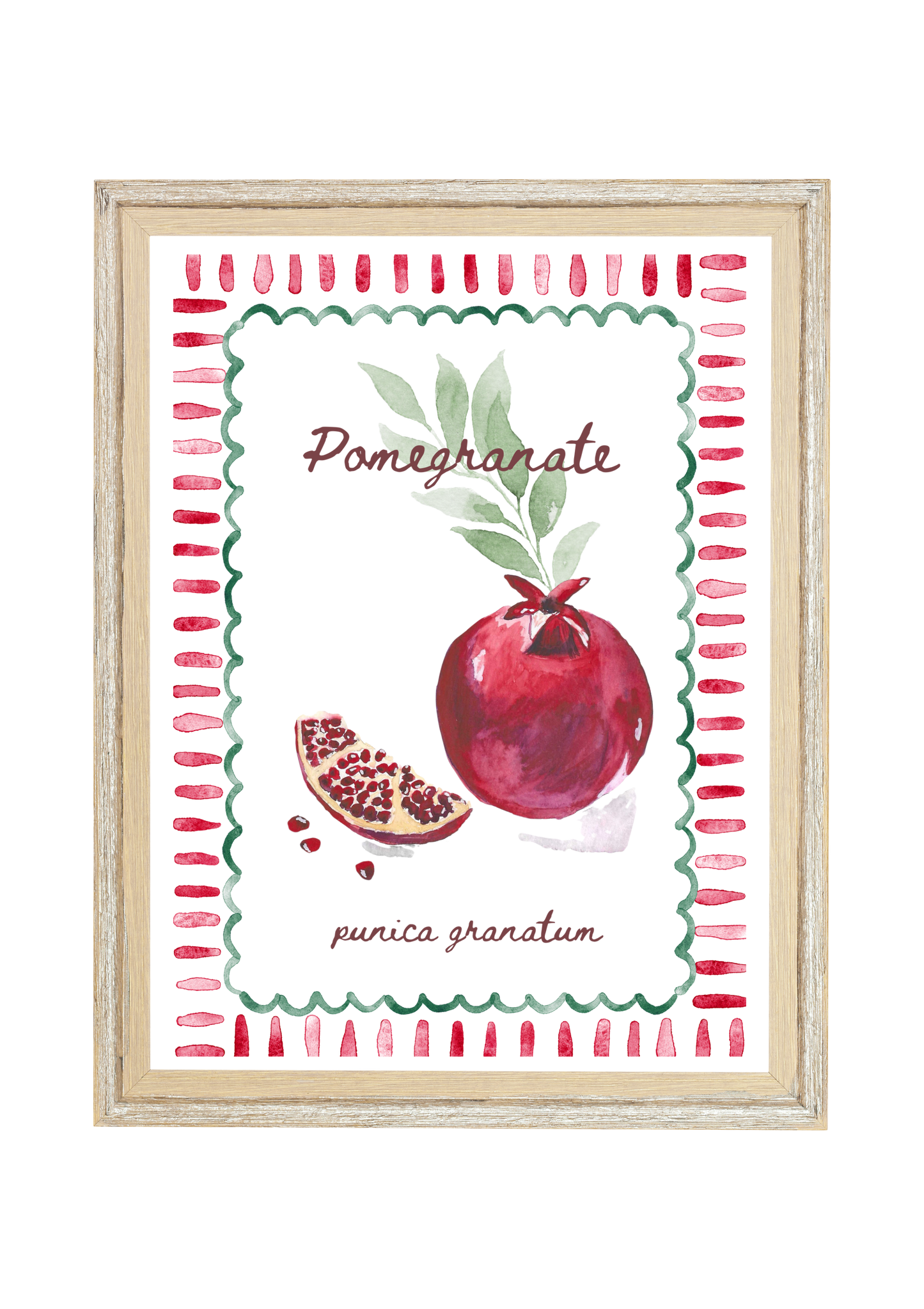 Pomegranate Print