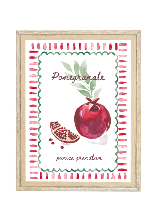 Pomegranate Print