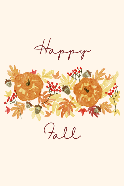 Thanksgiving Greeting Card 3-Pack 🍂