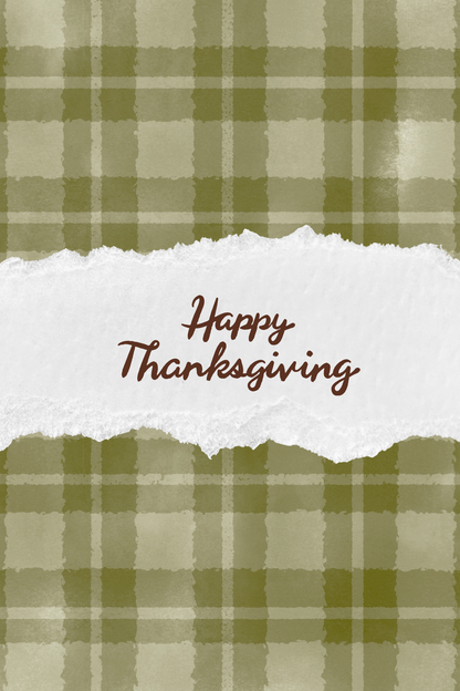 Thanksgiving Greeting Card 3-Pack 🍂